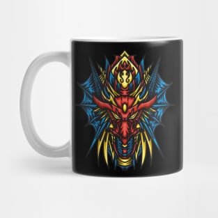 Red Blue Viper Chinese Dragon Mug